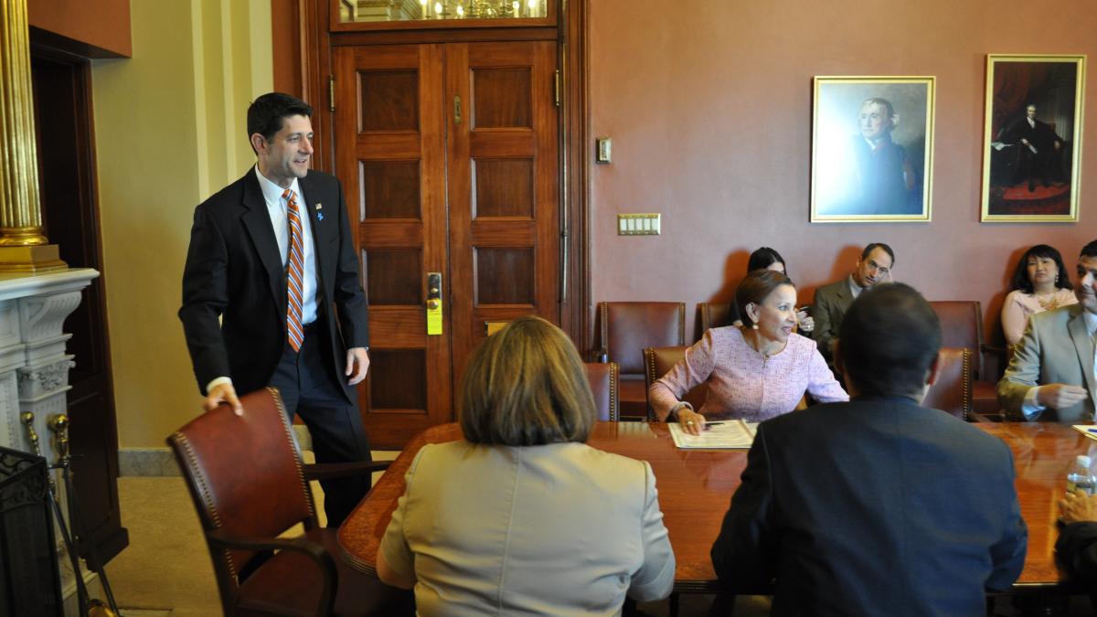 CHC Members Meet with Speaker Paul Ryan