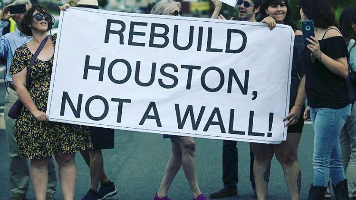 rebuild houston not a wall 