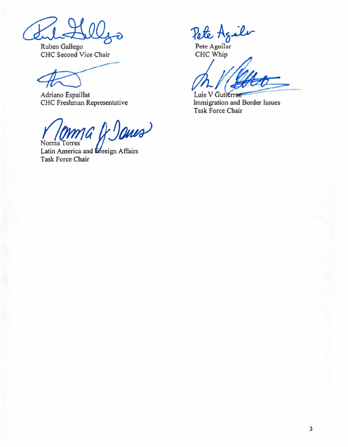 CHC Questions DHS Effort to Target Parents of Unaccompanied Children 3