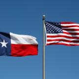 TX  US  Flags 
